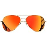 KANASTAL Groß Polarisiert Sonnenbrille Herren und Damen Retro Vintage Verspiegelt Sonnenbrillen mit...