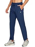 NORTHYARD Herren Trainingshose Winter Thermo Laufhose Fleece Gefütterte Jogginghose Lang Warme Hose...