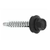 Wkret-Met Bohrschrauben 4,8 х 35 mm 250 Stück RAL: 7016 - Anthrazitgrau Trapezblechschrauben