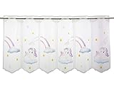 Albani Scheibengardine Pegasus Höhe 50cm | Breite der Gardine frei wählbar in 15,5cm Schritten |...