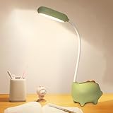 SGZIOO Schreibtischlampe Kinder, Ohne Kabel Schreibtisch Lampe Kind Dinosaurier, Tischlampe Kinder...