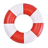 Schwimmringe 90 cm Rettungsring Rot-weiß