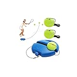 WOKICOR Tennis-Trainer Tennistrainer Set Trainer Baseboard Set mit 2 Rebound Ball, Selbststudium...