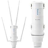 Dualband 2.4+5G 1200Mbit/s Outdoor WLAN Access Point/Wireless Mesh Repeater/WiFi Extender (1xGigabit...