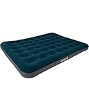 AVENLI Luftmatratze Luftbett Camping mit eingebauter Fußpumpe für 2 Personen 203x152x22cm...
