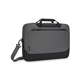 Targus TBT92602GL 15,6” Cypress Aktentasche mit EcoSmart - Grau Zwei Fächern Design Gepolsterter...