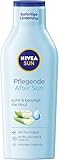 NIVEA SUN Pflegende After Sun Lotion, Körperlotion mit hautberuhigender Wirkung nach dem Sonnenbad,...