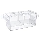 Pawfly Aufzuchtbecken Aquarium Acrylic Laichkasten für Aquarium mit Saugnäpfen Ablaichkasten...