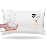 sleepling Daunenkissen Federkissen 40x60 cm, 100% Daunen & Federn, Kopfkissen Sofakissen, 60 Grad...