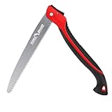 FLORA GUARD 30 cm Klappsäge, robuste Astsäge hochwertiger SK5 Stahl, Handsäge für Camping in...