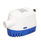 Automatische Lenzpumpe Boot, 12V Druckwasserpumpe mit abnehmbarem Filter, 750GPH - Einfache...
