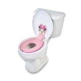 Bright Starts, Disney Baby Minnie Maus Flip & Sit Töpfchensitz, Sicherer Toilettenaufsatz mit...