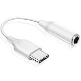 USB C auf 3,5 mm Klinke Adapter, USB C Kopfhörer Adapter, USB Typ C auf Aux Audio Adapter...