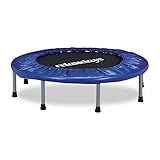 Relaxdays Trampolin faltbar, Indoor, Fitness H x B x T: 22 x 95 x 95 cm, Maximalbelastung 100 kg,...