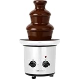 Clatronic® Schokobrunnen mit exzellentem Schokofluss | für Früchte und Gebäck I leicht zu...