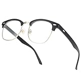 Amazon Brand –Eono Blaulichtfilter Brille anti Blaulicht von Computer Gaming PC-Nerd Brille ohne...