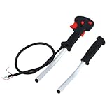 Lawn Mower Throttle Cable, Thumb Throttle Twist Cable, Mower Throttle Lever, Manual Throttle For...