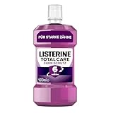 LISTERINE Total Care Zahn-Schutz 500 ml - Testsieger Stiftung Warentest, 6 in 1 Wirkung, 24h...