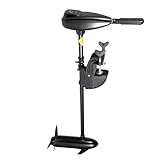 80lb 12V Elektro-Außenbordmotor Elektrobootmotor Kajak Elektromotor 1900r/min 800W Außenbordmotor