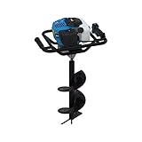 Güde Benzin Motor Erdbohrer, Lochbohrer, Pfahlbohrer, Zaunbohrer, Bohrer, GE 1450.1, 80 cm,...