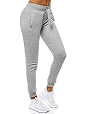 OZONEE Damen Jogginghose Hose Trainingshose Sporthose Freizeithose Motiv Damenhose Fitnesshose...