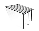 Canopia by Palram Terrassenüberdachung Alu Olympia 3X4.25 Polycarbonat Hohlkammerplatten Pergola...
