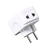 TYUKXJH Europäischer Reiseadapter, USB C, kompakter Mini-Konvertierungsstecker, internationaler...