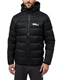 Jack Wolfskin Herren Nebelhorn Down Hoody M Rds, Schwarz, XL EU