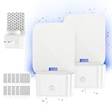 Insektenvernichter Elektrisch Trauermücken Bekämpfen mit Sticker 10 Stück - Mückenlampe 2...