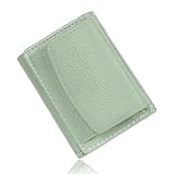 Aucuu Geldbörse Damen klein, PU Leder Portemonnaie mit Münzfach und RFID Schutz, Hochwertiges Mini...