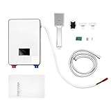 awolsrgiop 4500W Mini Durchlauferhitzer Dusche, 220v Küche Elektrische Warmwasserbereiter mit...