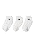 Nike Herren Everyday Cushion Ankle-sx7667 Socken, Weiß (White/Black/100), 42-46 EU EU
