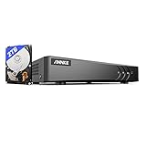 ANNKE 8 Kanal 3K Lite DVR Recorder H.265+ Überwachungssystem DVR Recorder für Analog/AHD/TVI/IP...