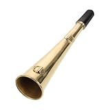 Cabilock Kupfer Patrouillenhorn Eisenbahnhorn Metall Stierhorn Signalhorn Klarer Klang für...