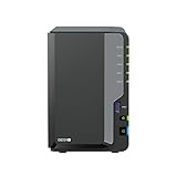 Synology DS224+ 2-Bay Diskstation NAS (Intel Celeron J4125 4-Core 2.0 GHz 2GB DDR4 RAM 2xRJ-45 1GbE...
