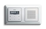 grenda-hammer® | Badradio RDS Unterputzradio mit Lautsprecher und System 55 Rahmen reinweiß...