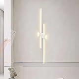 TZSMUM LED Wandlampe Indoor mit Fernbedienung Wandleuchte 2700K-6500K Dimmbar Wandbeleuchtung...