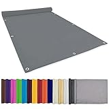 CHBIN Sonnensegel für Gartenpavillon Sunset Deluxe 1.5x2M 99% Schattentuch Mit Ösen Wasserdicht...