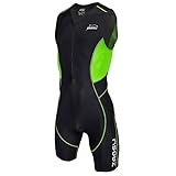 ZAOSU Herren Trisuit Z-Revolution | Triathlonanzug Einteiler mit leichtem Sitzpolster für den...