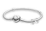 PANDORA Damen-Armband Starter-Set Silber Für Immer & Ewig Schmuckset mit Unendlichkeits-Charm für...