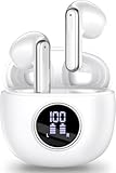 Luckyrao Wireless Earbuds, Bluetooth 5.4 Ohrhörer In Ear mit 4 HD Mikrofon, 40H Spielzeit, HIFI...
