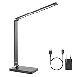 mafiti Schreibtischlampe LED Dimmbar Tischlampe 5 Farb und 3 Helligkeitsstufen, Augenfreundliche...