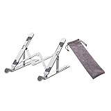 Gatuida Aluminium Klappbarer Laptop ständer Fach Höhenverstellung Stabiler Kühlhalter für...