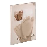Hama Baby-Tagebuch für Jungen und Mädchen (Babyalbum mit 44 illustrierten Seiten, Album zum...