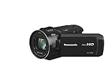 Panasonic HC-V808EG-K Full HD Camcorder (LEICA DICOMAR Objektiv, Full HD 50p Video, 24x opt. Zoom,...