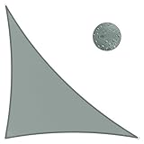 IOAOI Sonnensegel Dreieckig 3 x 3 x 4.3m, Wasserdicht Sonnenschutz Sonnensegel Dreieck Rechtwinklig,...