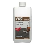 HG Laminat, Vinyl und PVC Reiniger, ein frisch duftender, konzentrierter Bodenreiniger für alle...