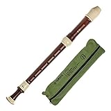 Yamaha Recorder - Alto baroque fingering, simulated rosewood with white trim