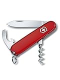 Victorinox Schweizer Taschenmesser, Waiter, Swiss Army Knife, Multitool, 9 Funktionen, Klinge,...