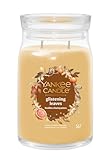 Yankee Candle Duftkerze im Glas (groß) GLISTENING LEAVES - Signature Kerze 'Herbstkollektion 2025'...